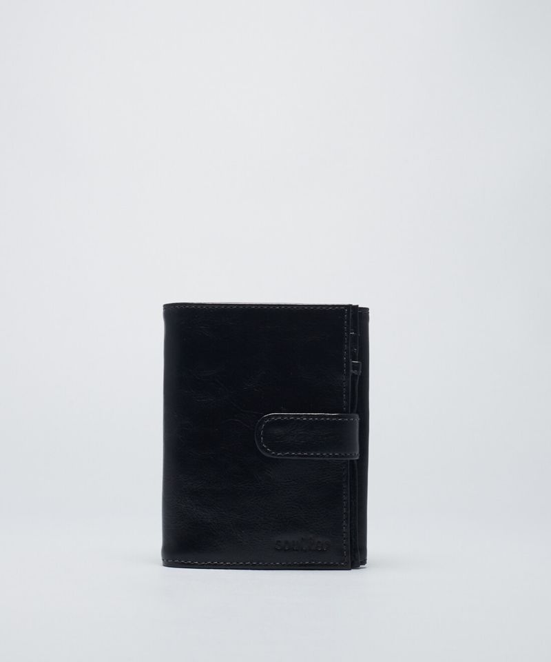 Carteira Grande Lingueta - Preto u - preto