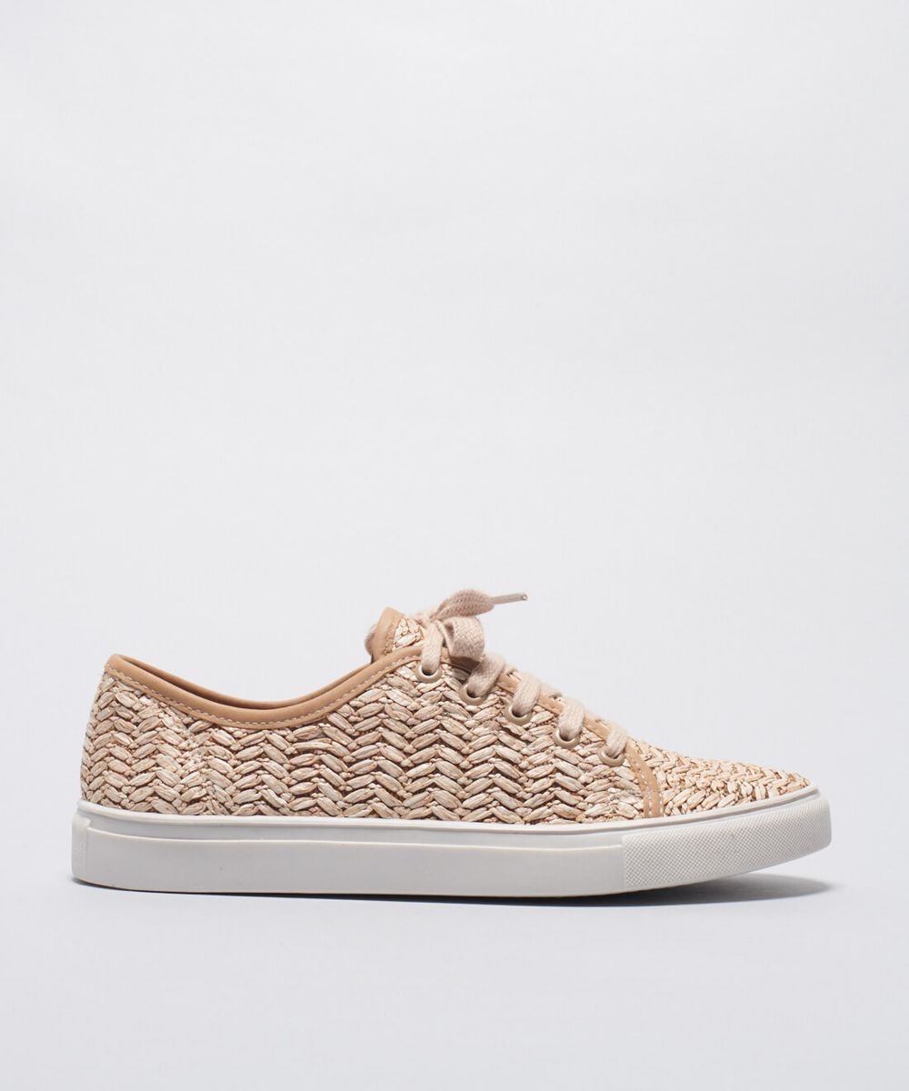Compre Tênis Oxford Palha Gold Carmen Steffens Online