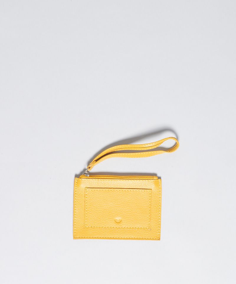 Porta Cartão Capanga - Mostarda - Amarelo u - amarelo