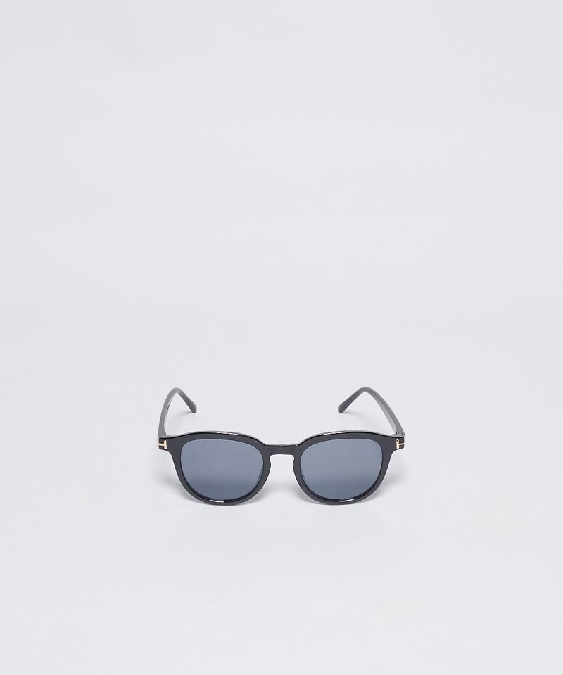 Óculos Quadrado Clássico - Preto u - preto