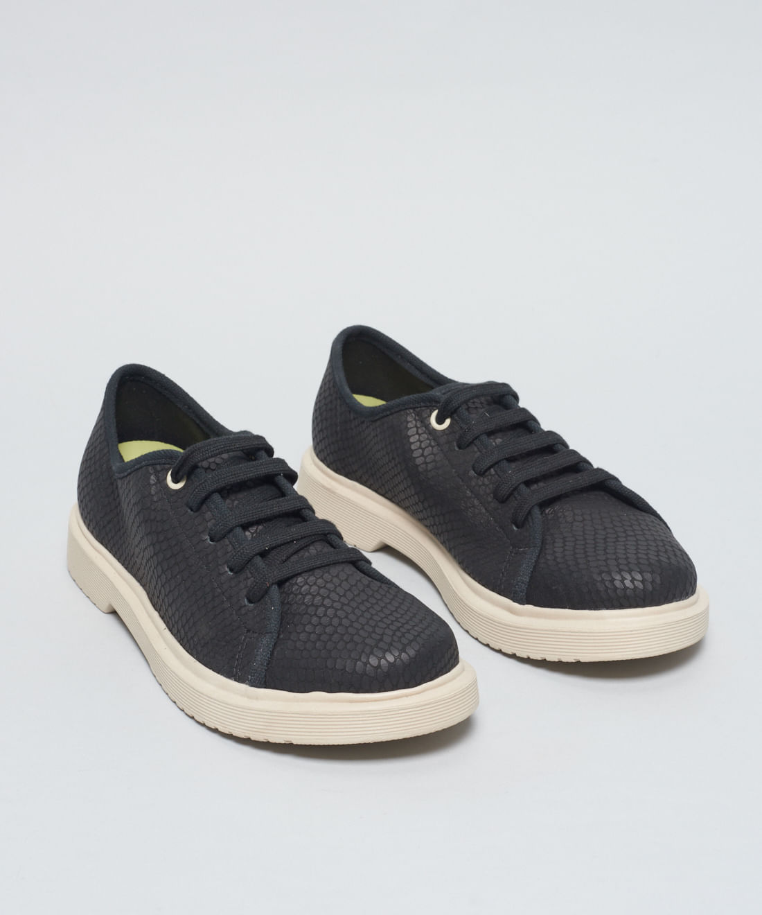 Tenis Couro Serpente - Preto - Imagem 32