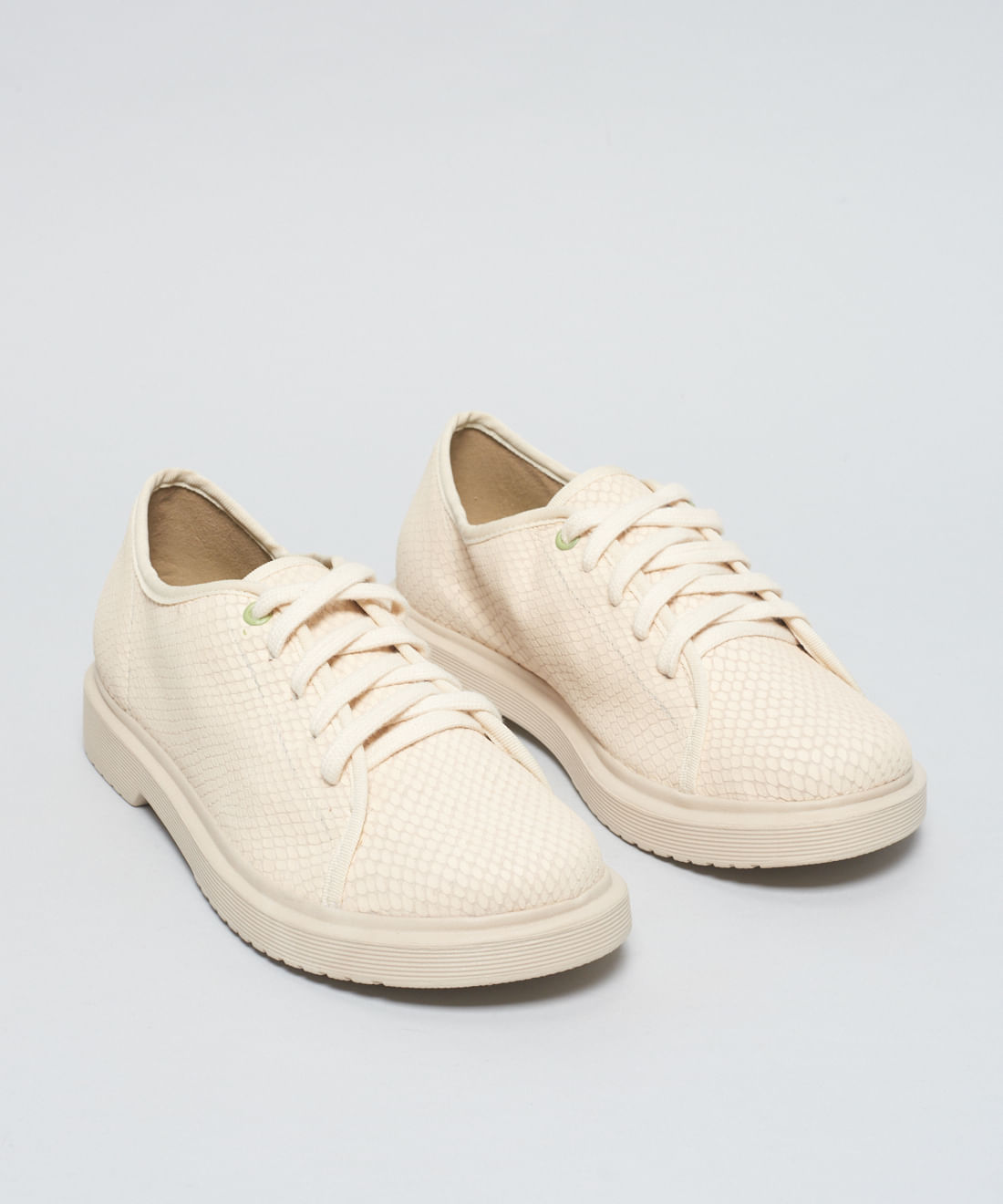 Tenis Couro Serpente - Offwhite - Imagem 27
