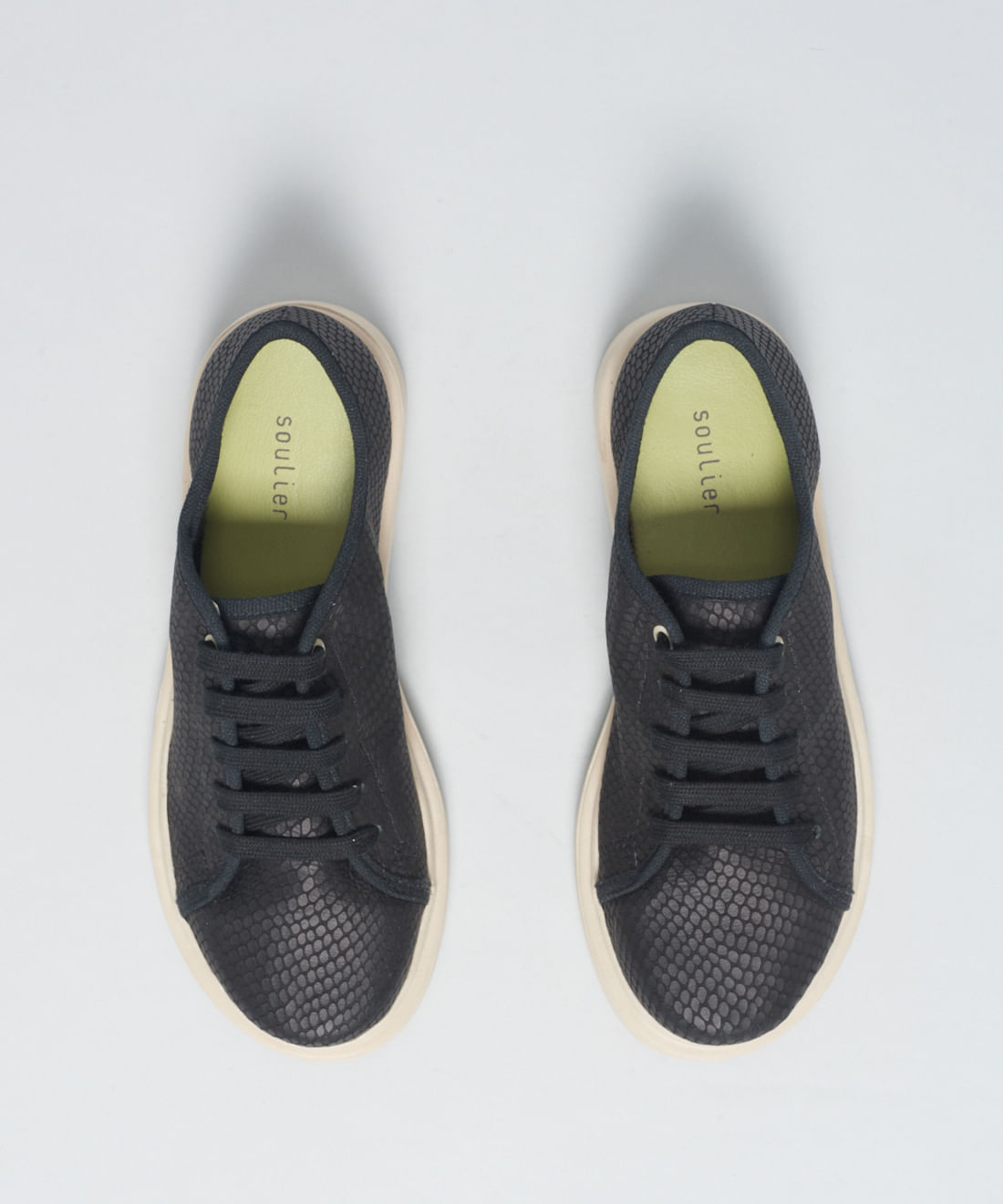 Tenis Couro Serpente - Preto - Imagem 34