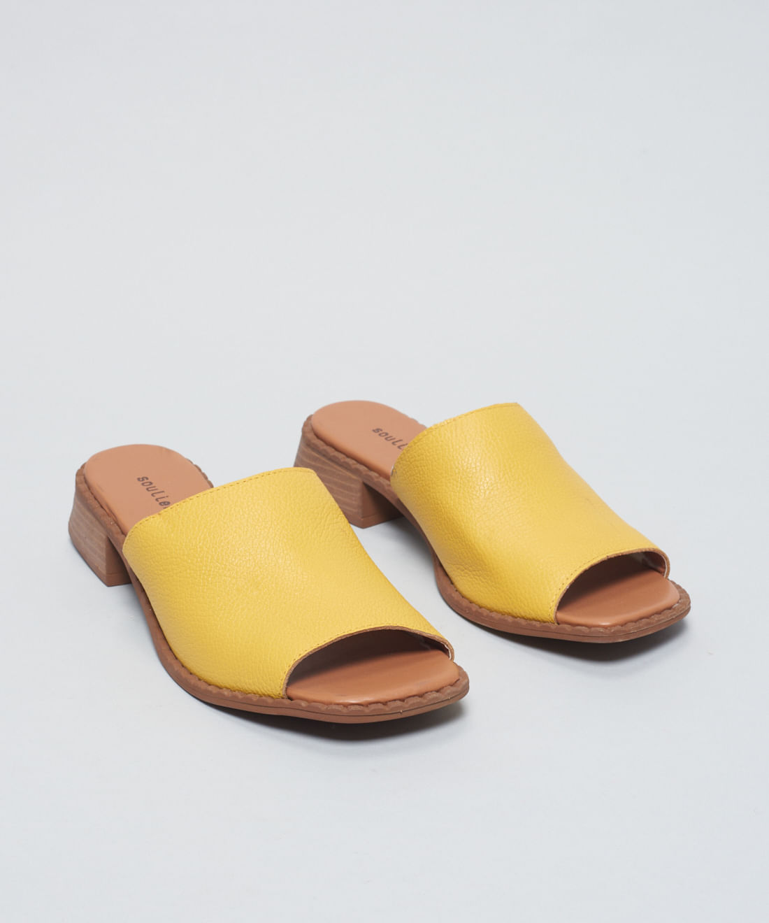 Salto Medio Mule - Amarelo - Imagem 7