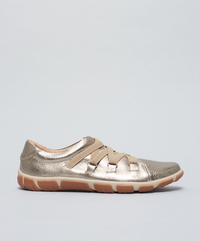 Tenis Frances Elastico Neo - Prata Velho 33 - prata velho