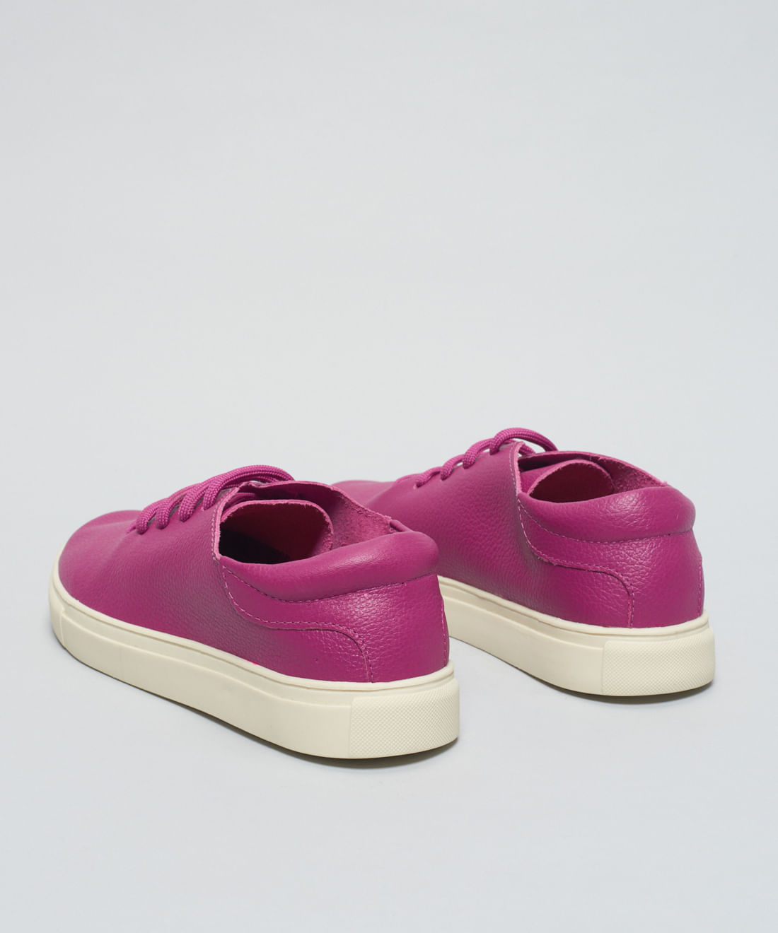 Tenis Couro Basiquinho - Magenta - Imagem 33