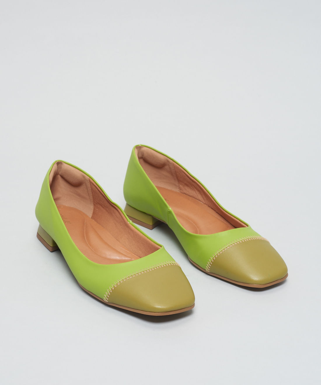 Sapatilha Bico Zigzag - Kiwi - Imagem 20