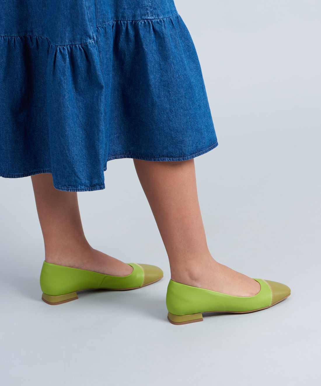 Sapatilha Bico Zigzag - Kiwi - Imagem 41