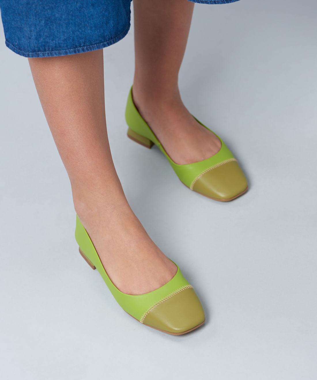 Sapatilha Bico Zigzag - Kiwi - Imagem 42