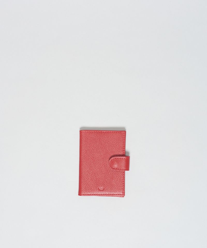 Porta Cartão Lingueta - Vermelho u - vermelho