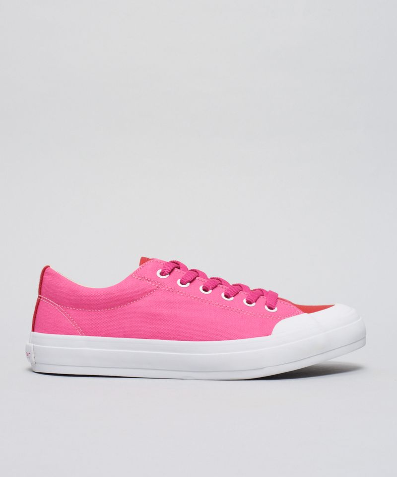 Tenis Lona Biqueira - Framboesa 34 - framboesa