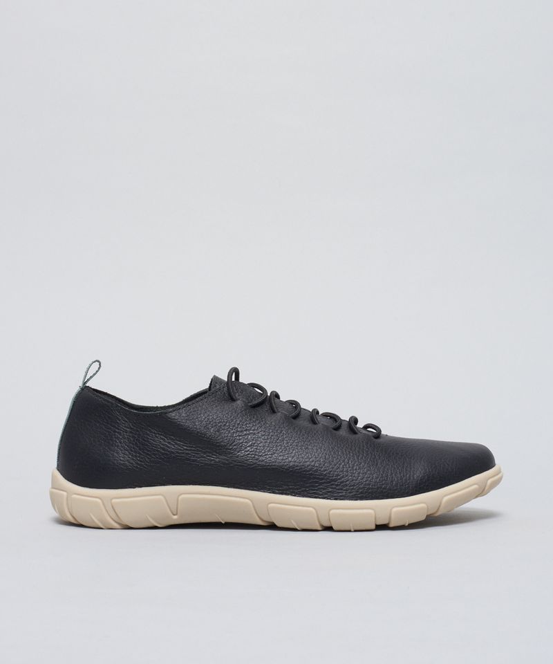 Tenis Frances Elastico Duplo - Preto 34 - preto