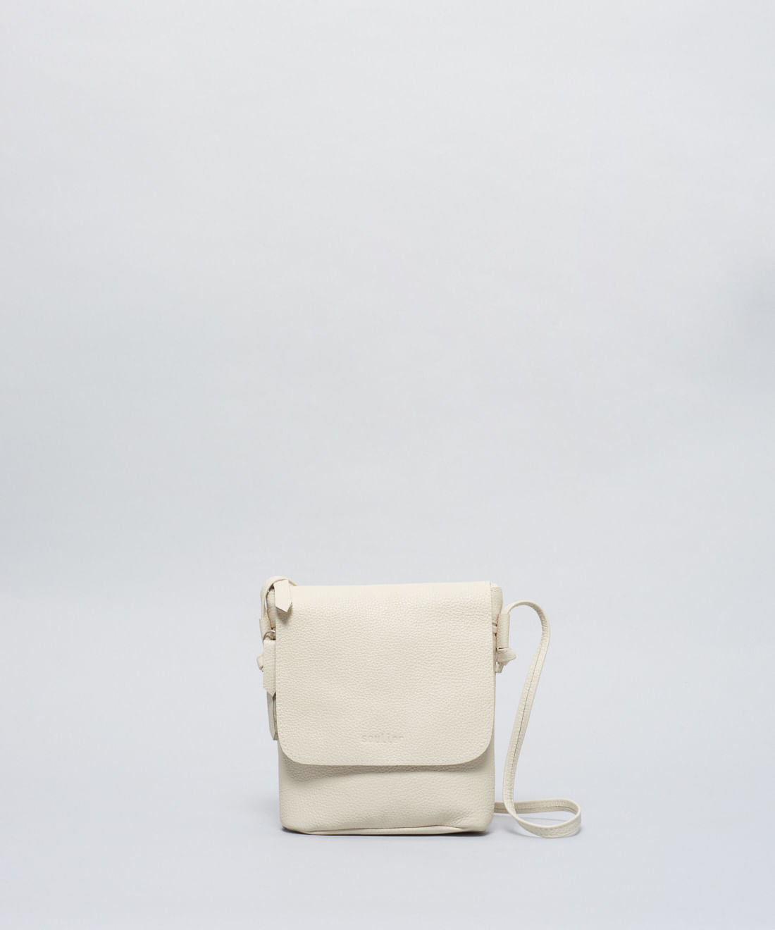 Bolsinha Duo Zip - Offwhite