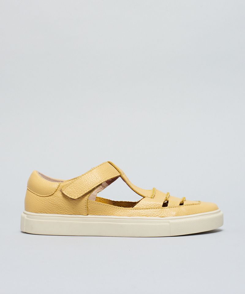 Tenis Aberto Recortes - Amarelo Lirio 39 - amarelo lirio