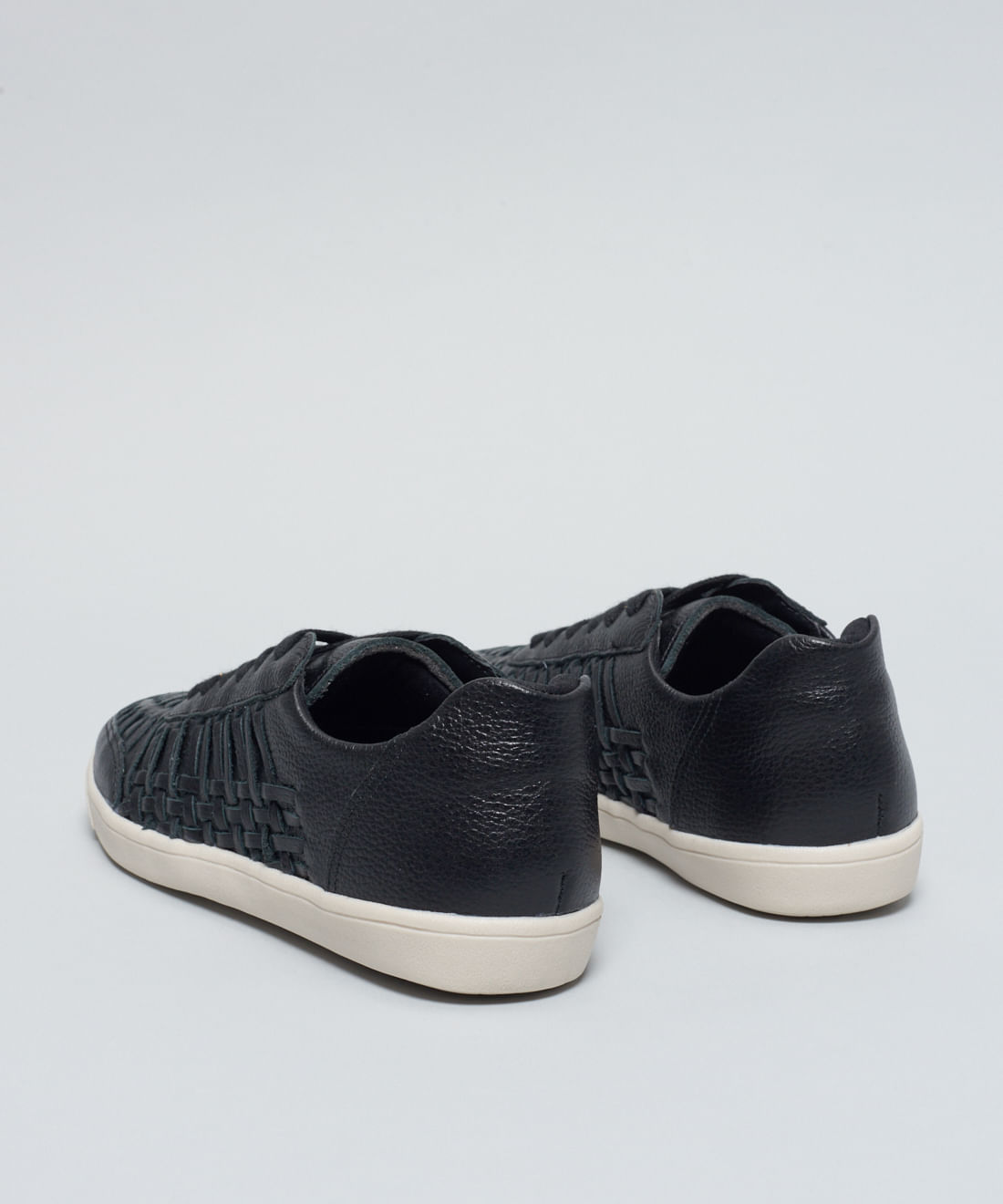 Tenis Couro Tresse - Preto - Imagem 28