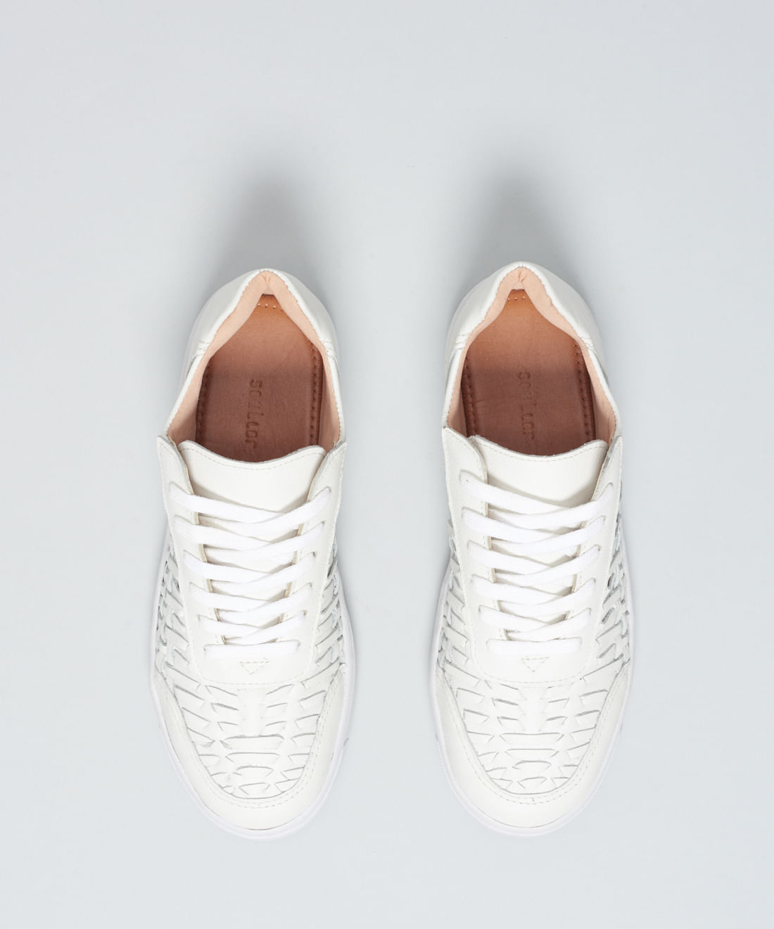 Tenis Couro Tresse - Branco - Imagem 34