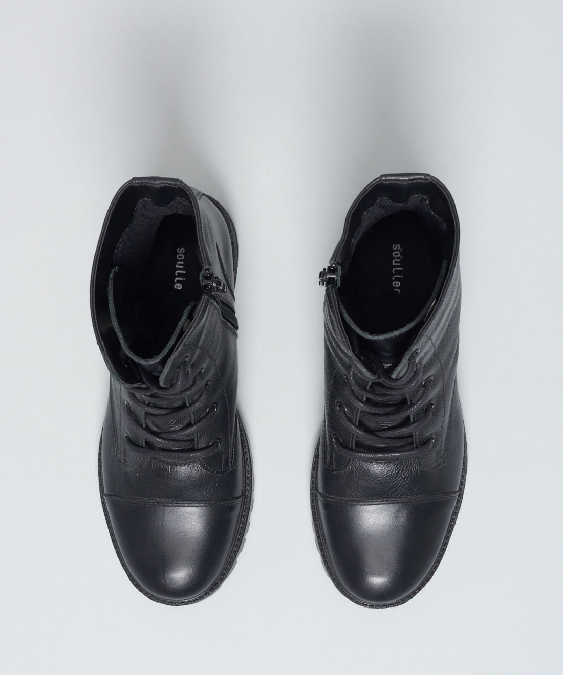 Coturno Cano Medio Tratorado - Preto - Imagem 19