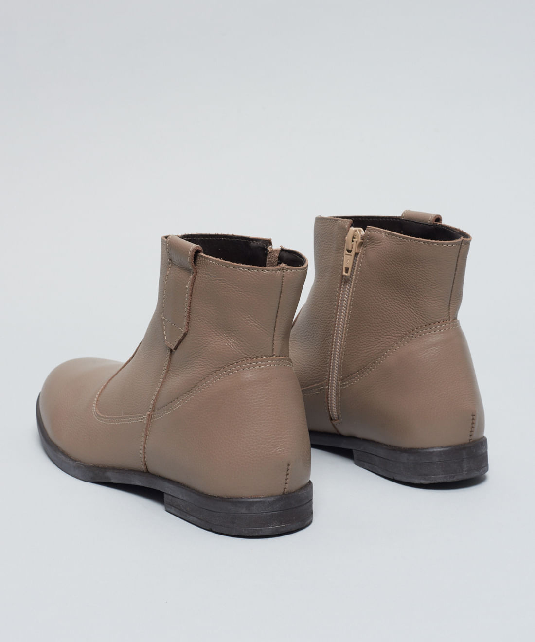 Bota Cano Curto Alice - Cinza - Imagem 3