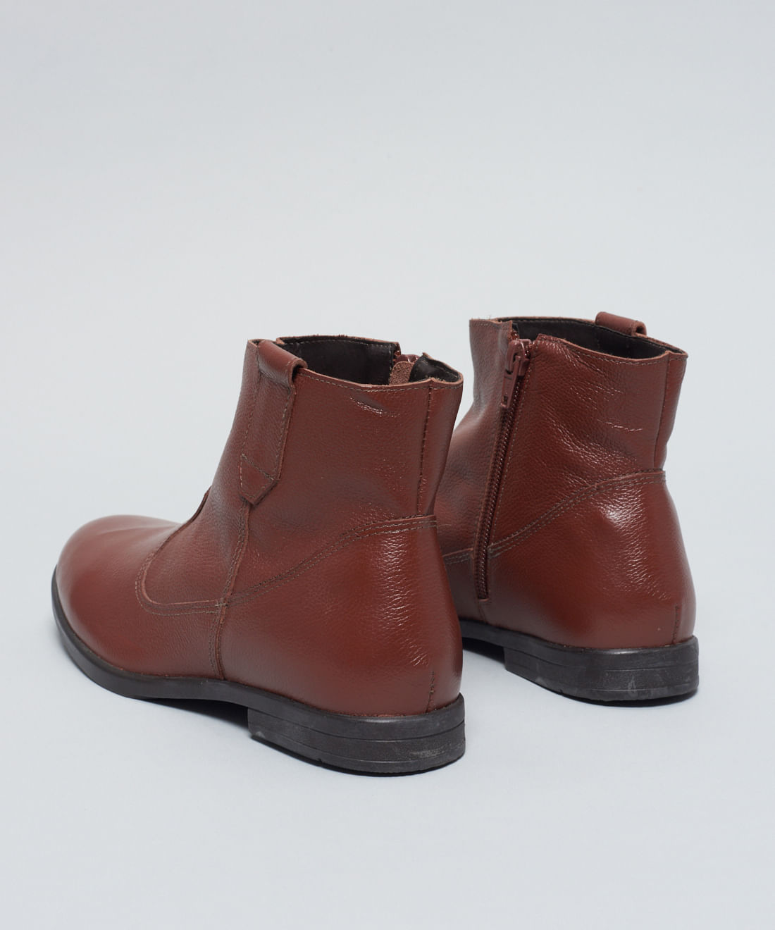 Bota Cano Curto Alice - Cacau - Imagem 3