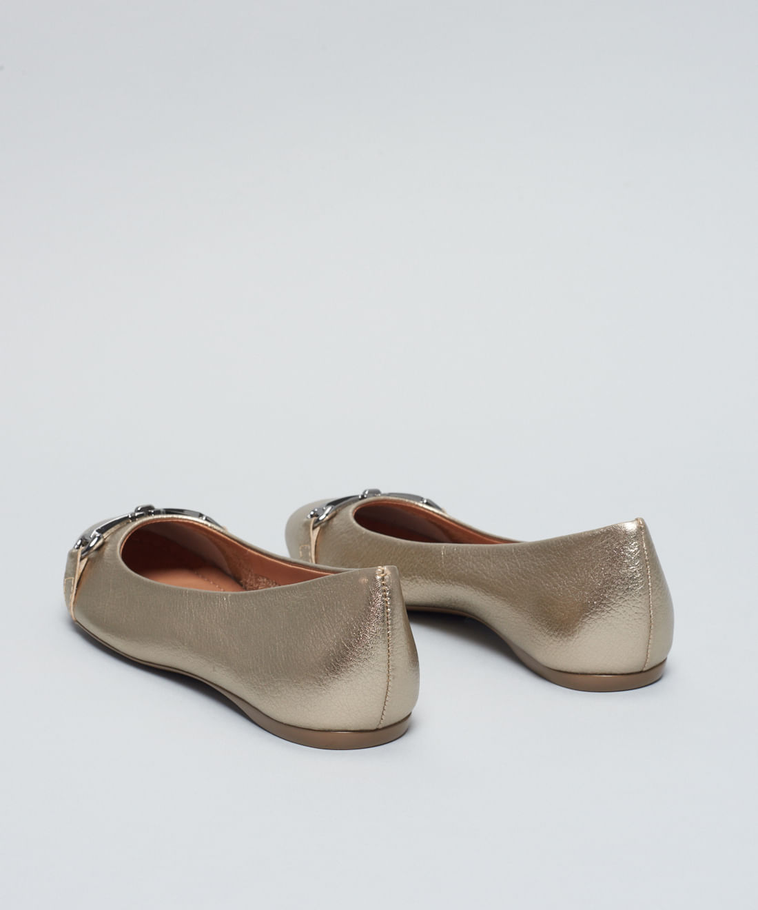 Sapatilha Couro Casual - Prata Velho - Imagem 18
