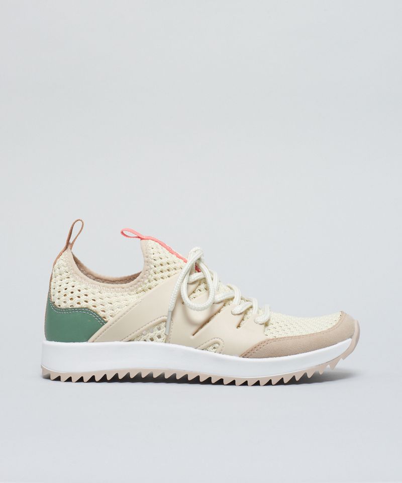 Tenis Knit Sport - Offwhite 37 - offwhite