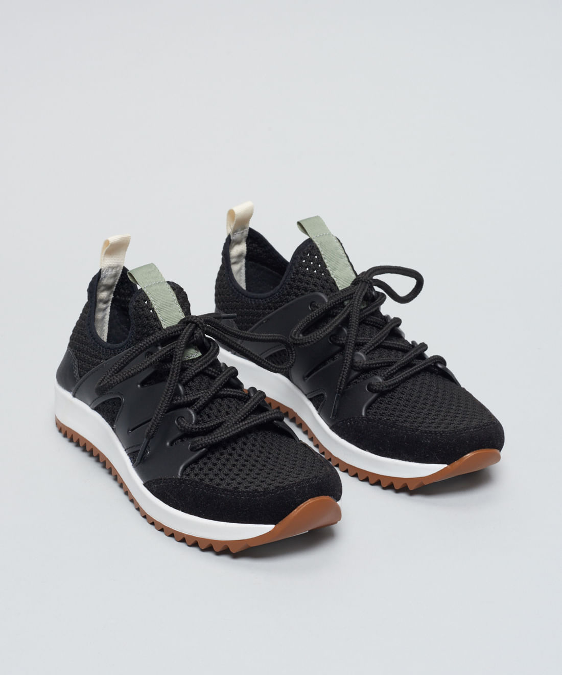 Tenis Knit Sport - Preto - Imagem 22