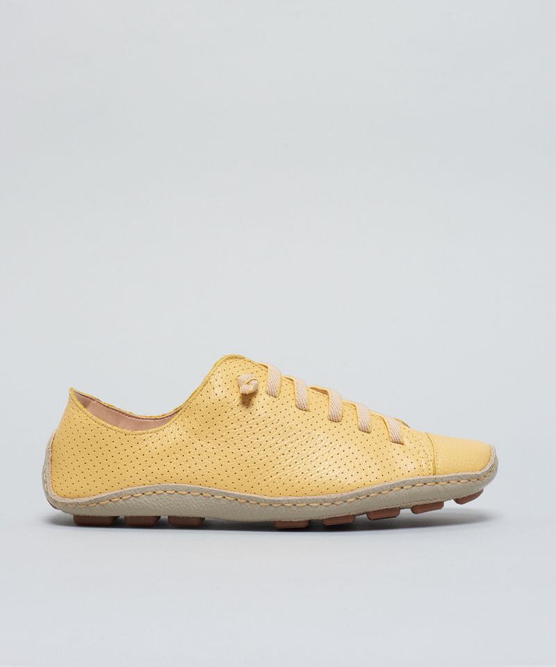 Tenis Perfuros Bicolor - Amarelo Lirio 34 - amarelo lirio