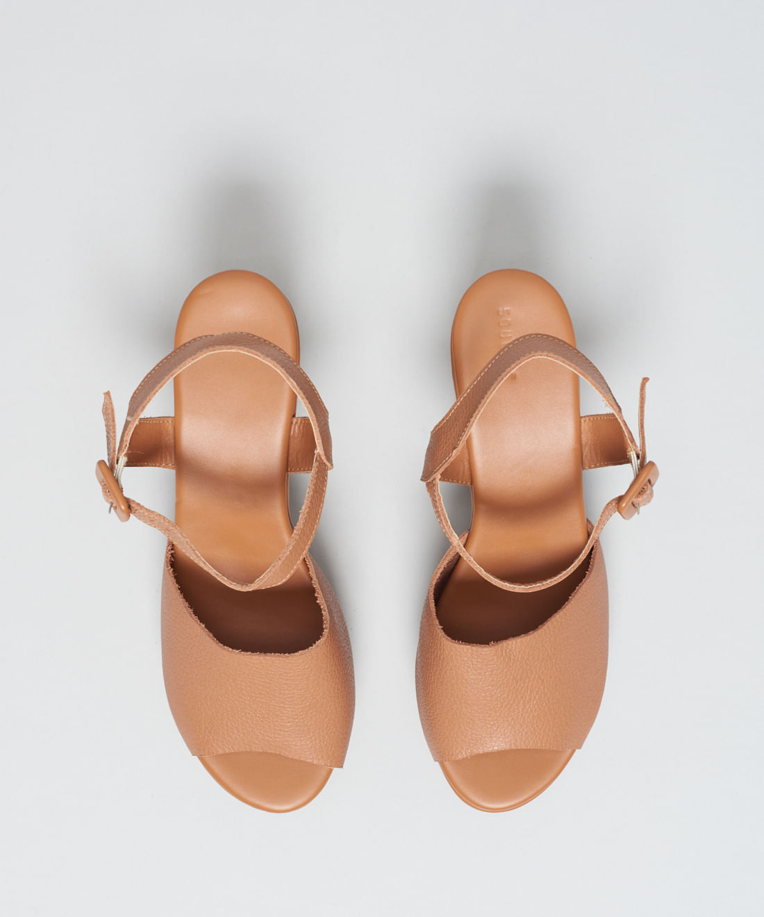 Meia Pata Couro Basica - Caramelo - Imagem 14