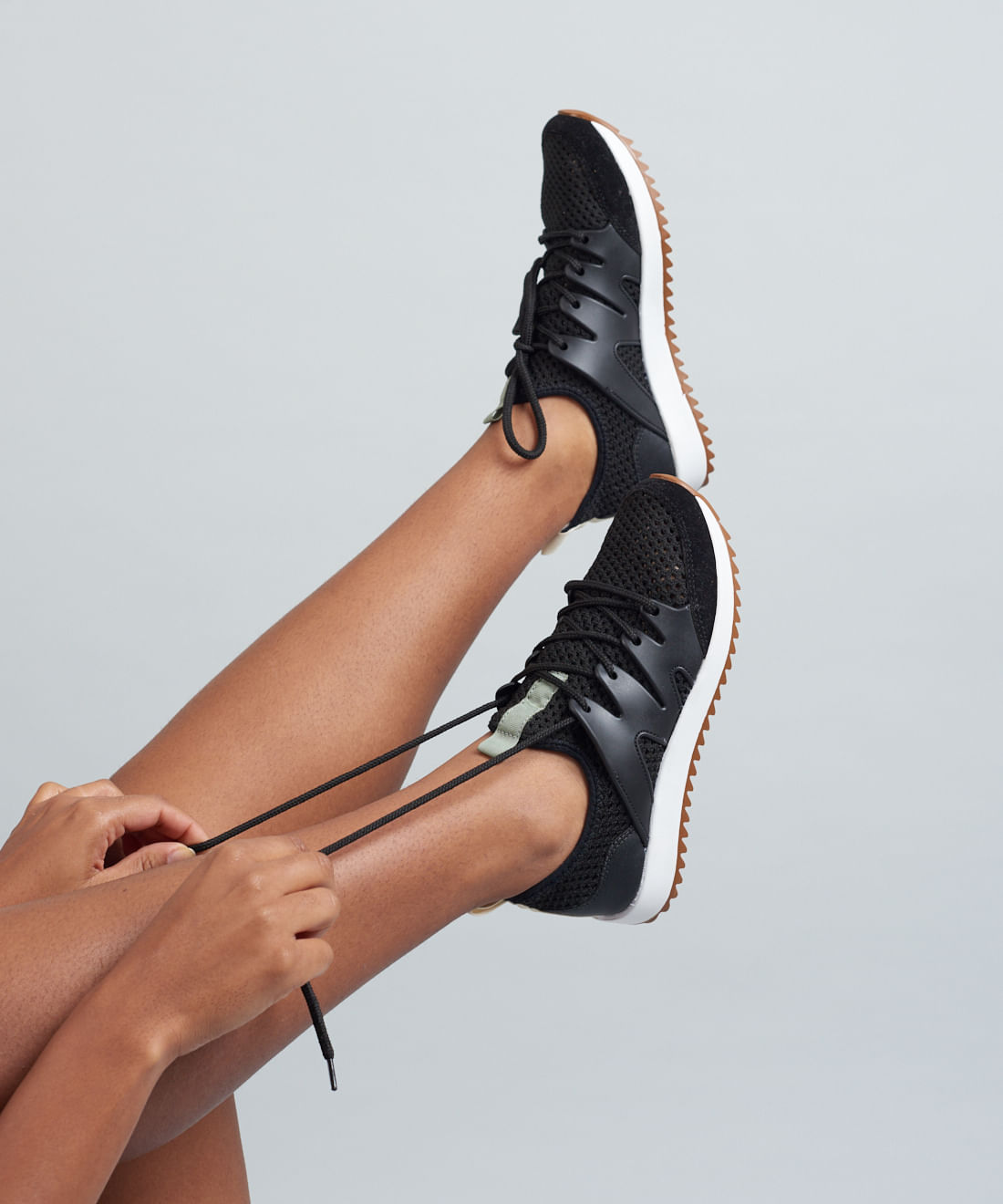 Tenis Knit Sport - Preto - Imagem 25