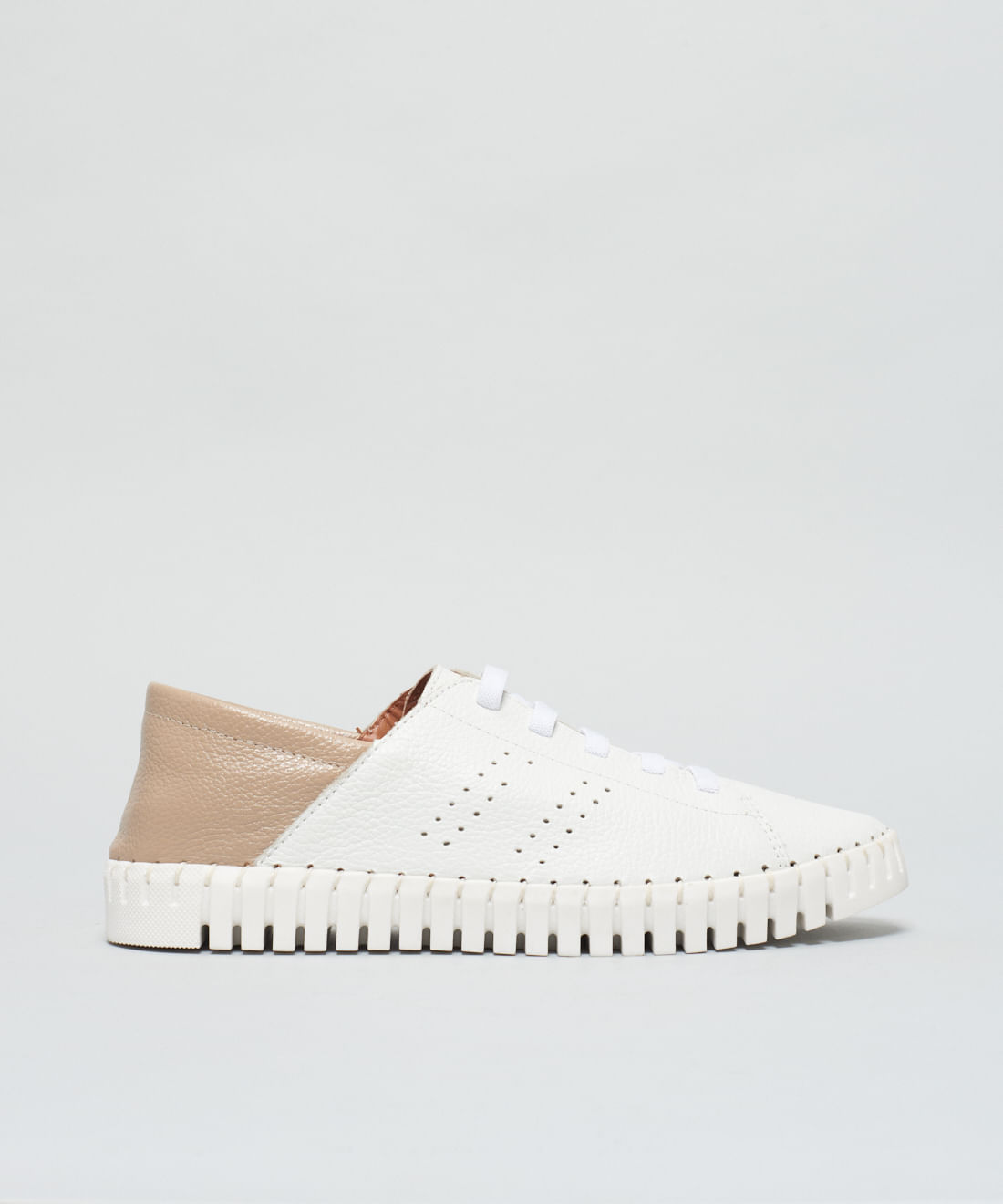 Tenis Couro Tratorado Seleiro - Branco - Imagem 21