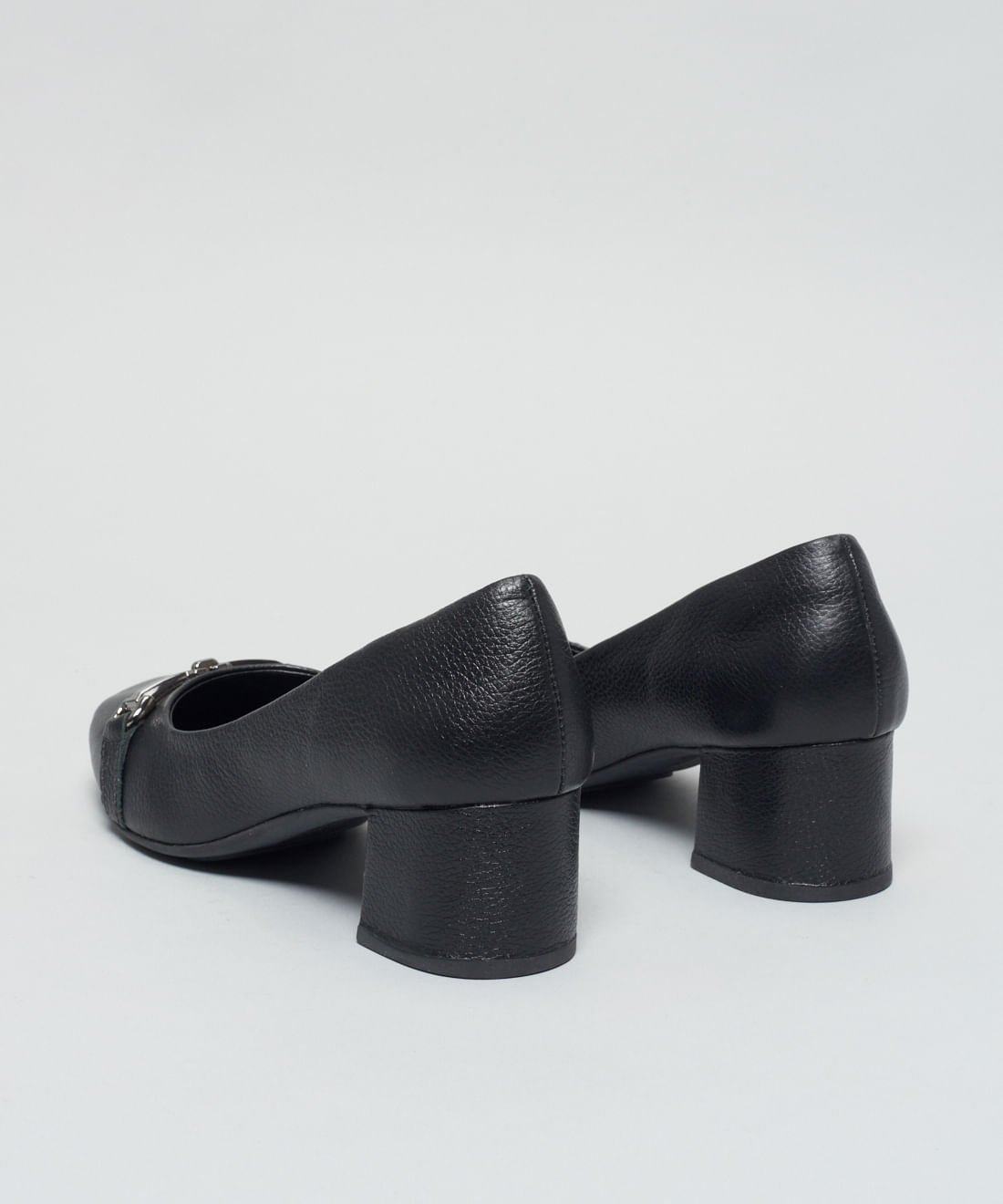 Scarpin Couro Olga - Preto - Imagem 23