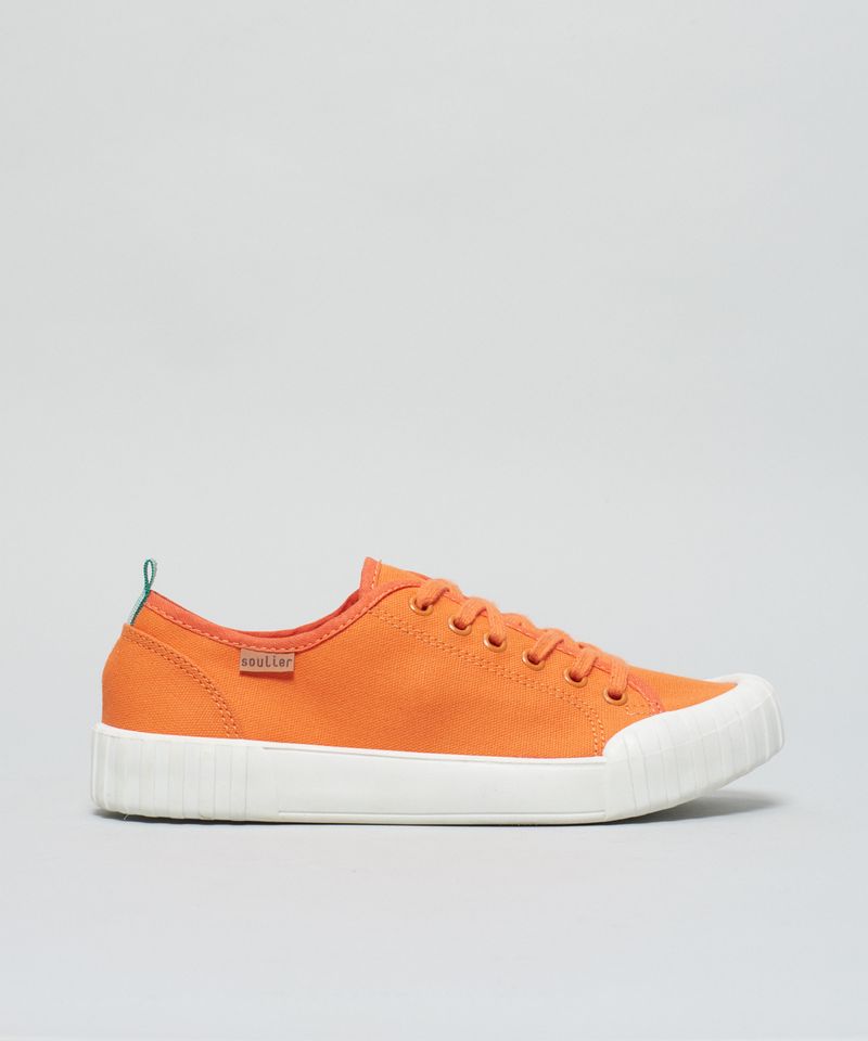 Tenis Lona Traseiro Listra - Cenoura 36 - cenoura