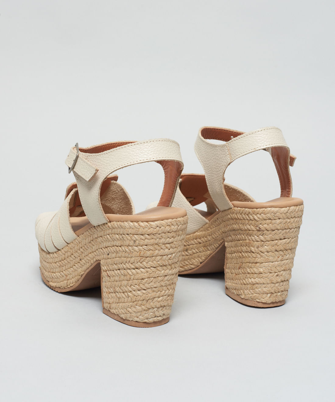 Meia Pata Couro Helo - Offwhite - Imagem 18