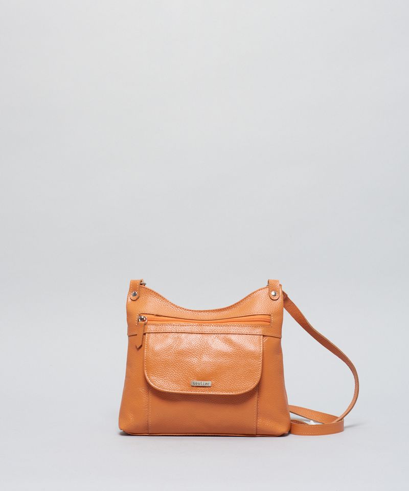 Bolsa p Couro Gabi - Cenoura u - cenoura