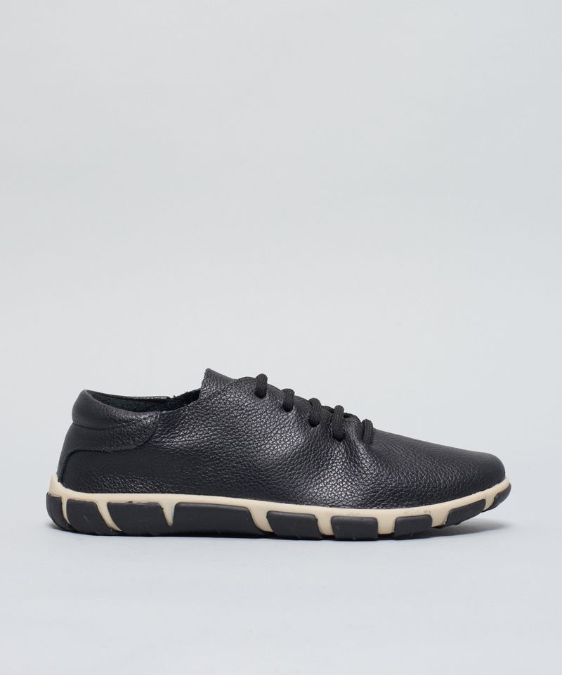 Tenis Frances Liso - Preto 34 - preto