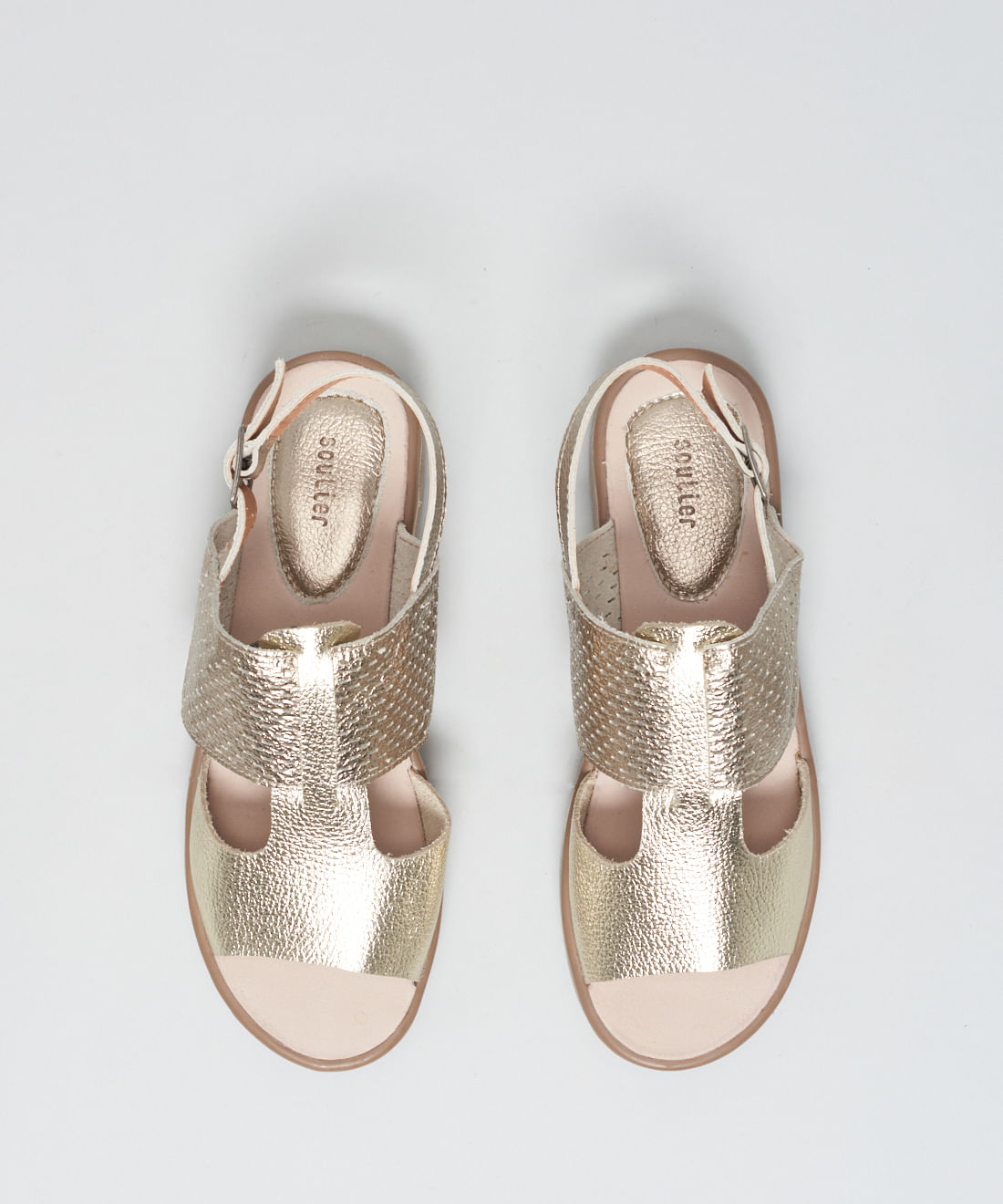 Rasteira Tratorada Perfuros - Prata Velho - Imagem 14