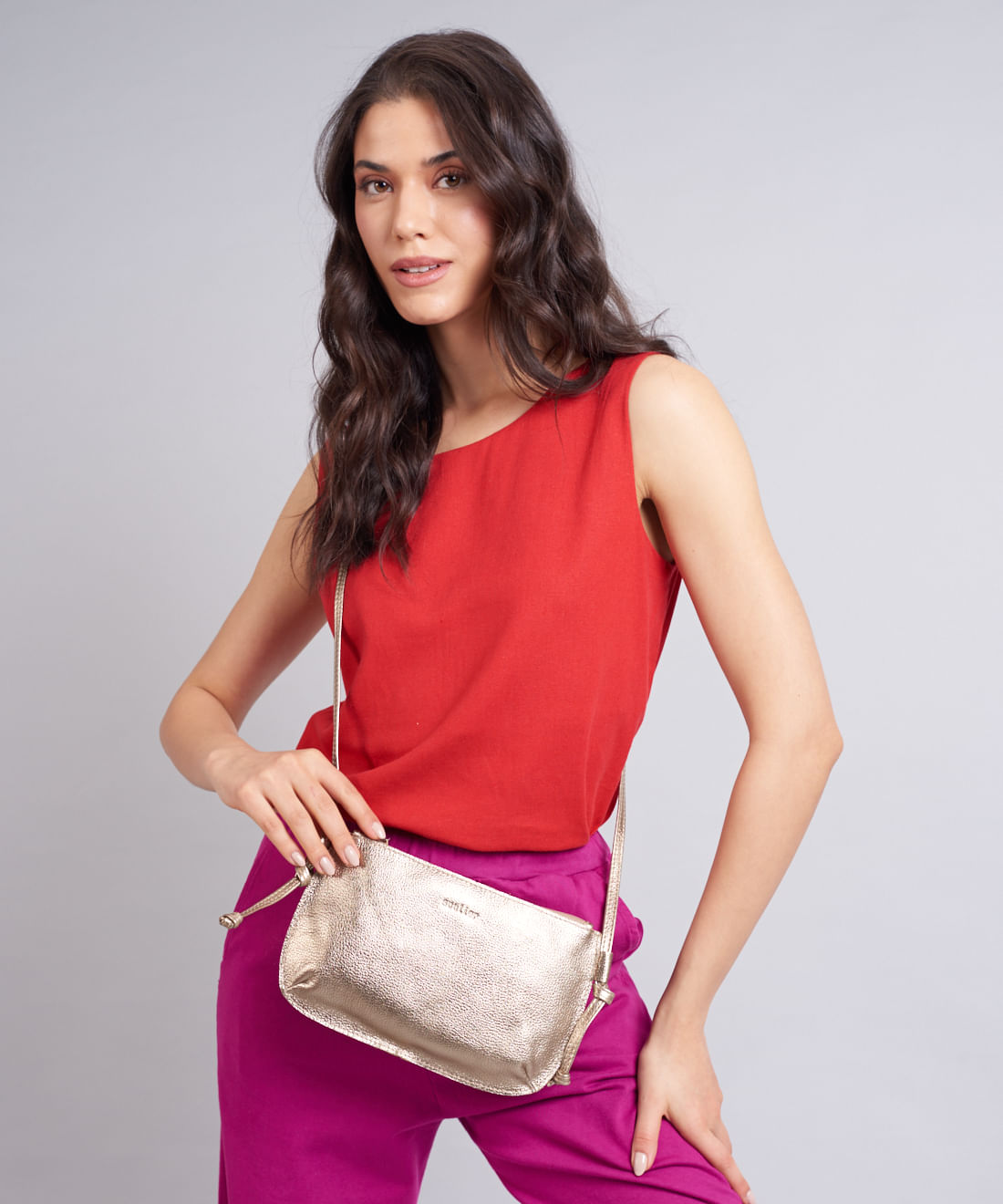 Bolsa Castanha - Metalizado - Imagem 4