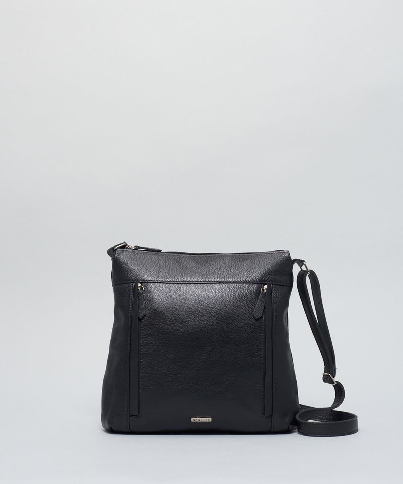 Bolsa m Couro Natália - Preto u - preto