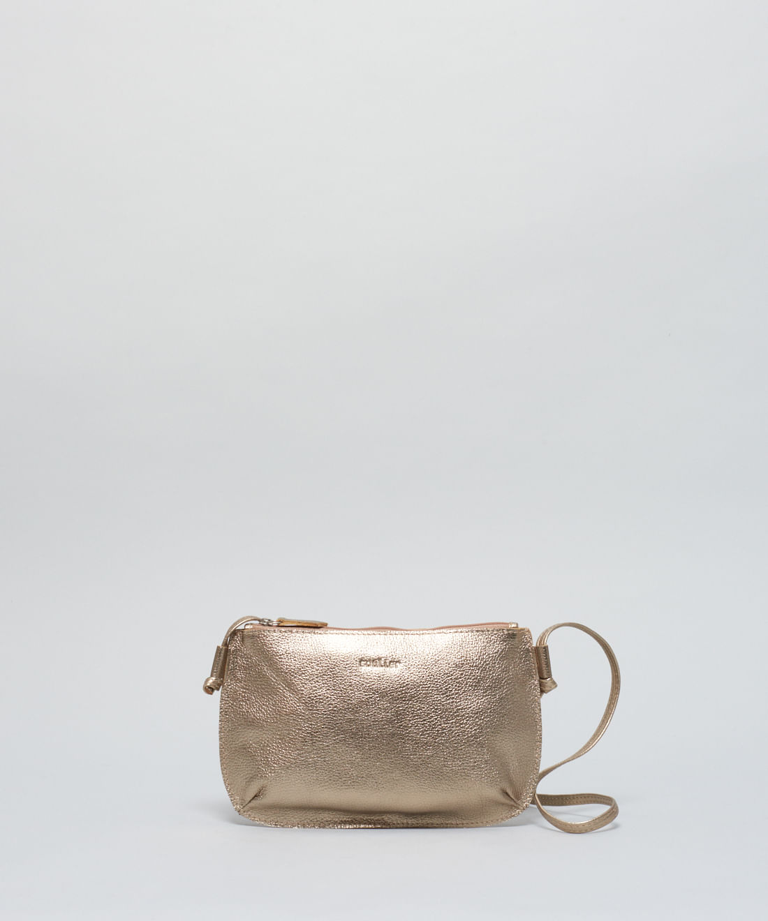 Bolsa Castanha - Metalizado