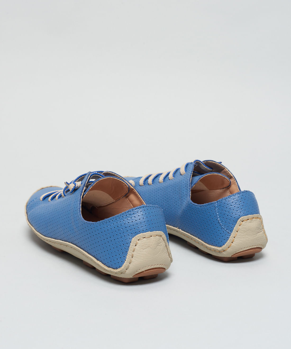 Tenis Perfuros Bicolor - Denim - Imagem 23