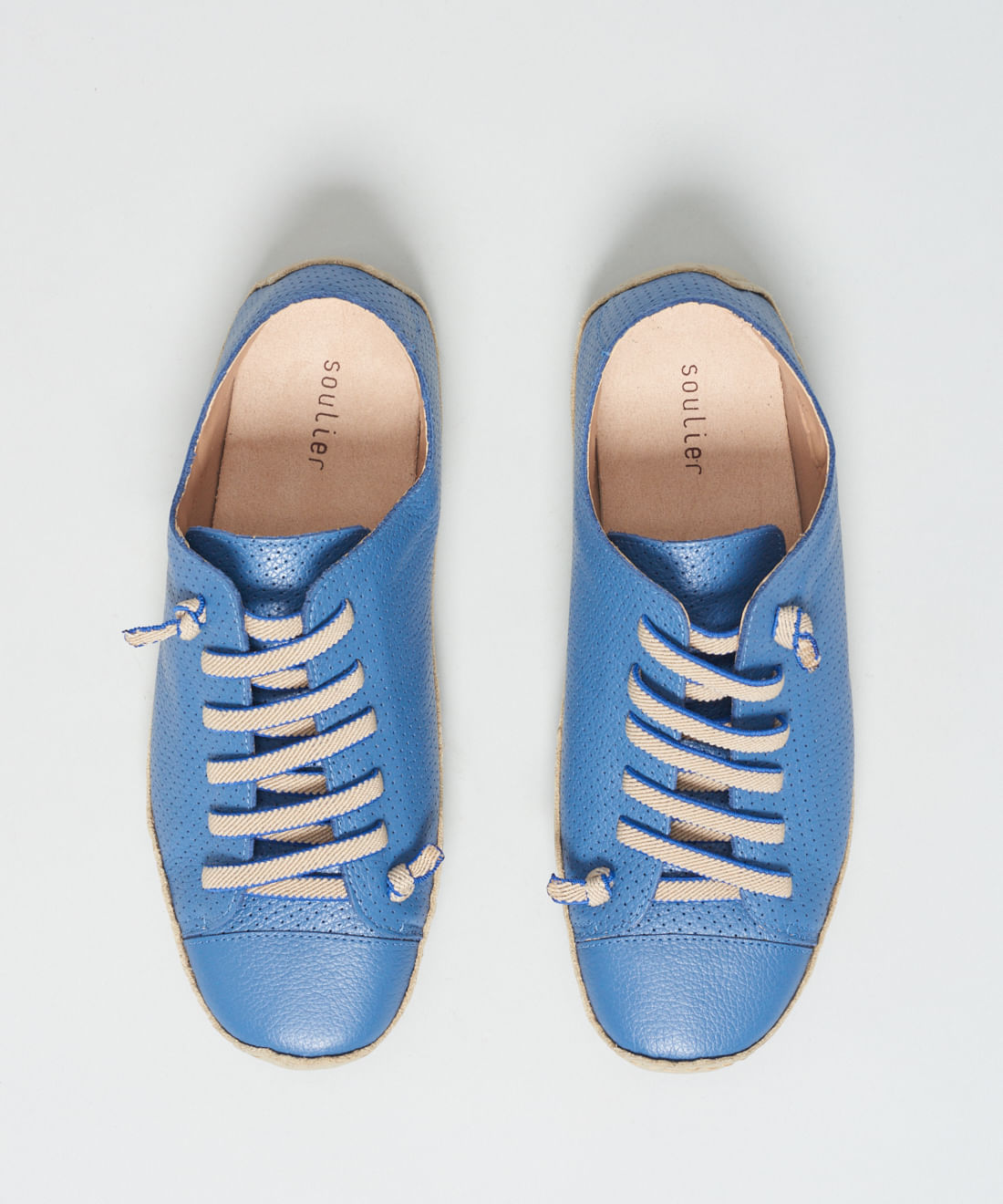 Tenis Perfuros Bicolor - Denim - Imagem 24