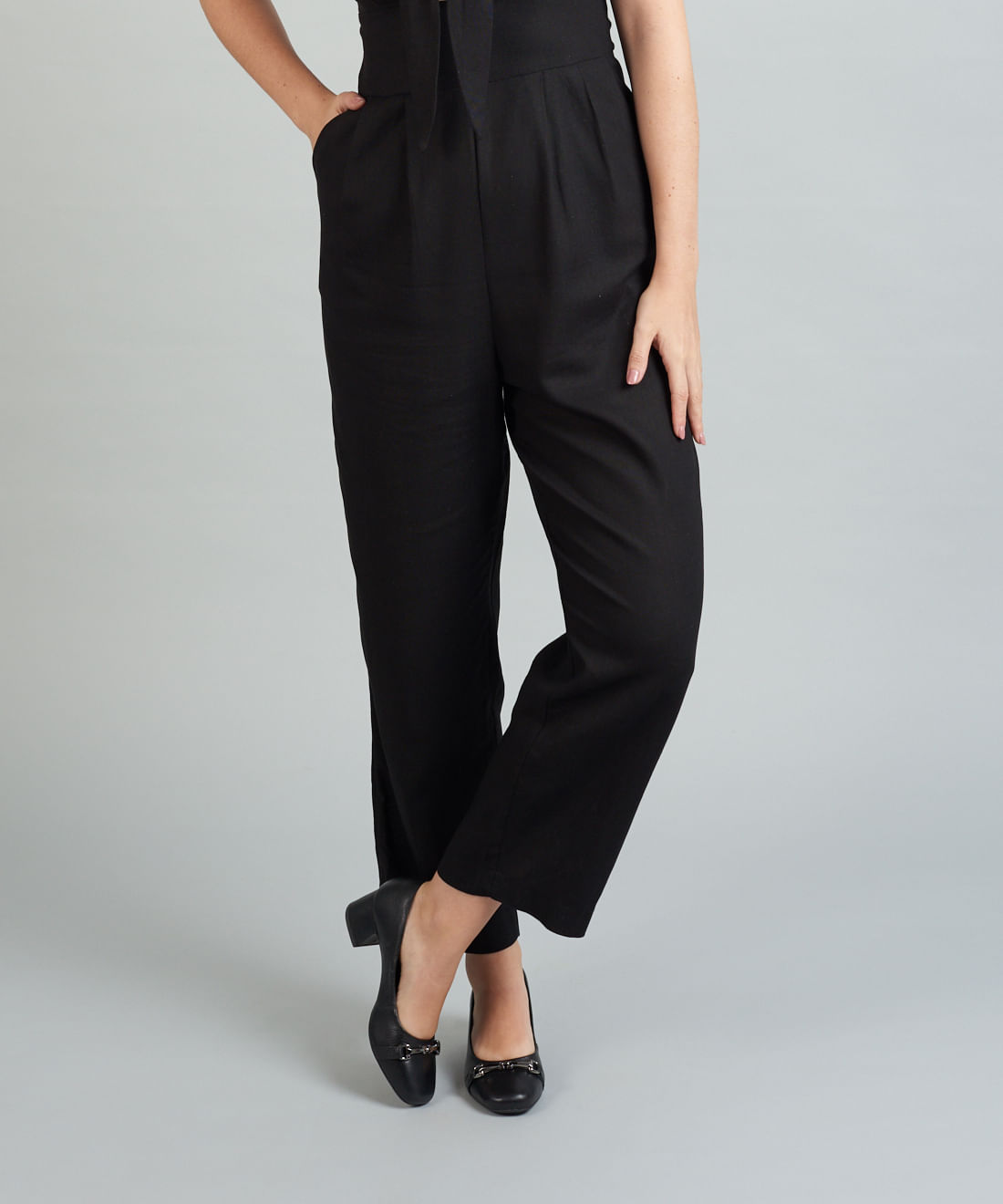 Scarpin Couro Olga - Preto - Imagem 25