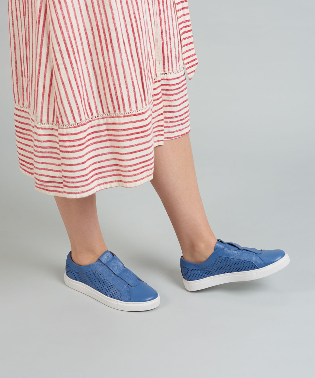 Tenis Elastico Perfuros - Denim - Imagem 35