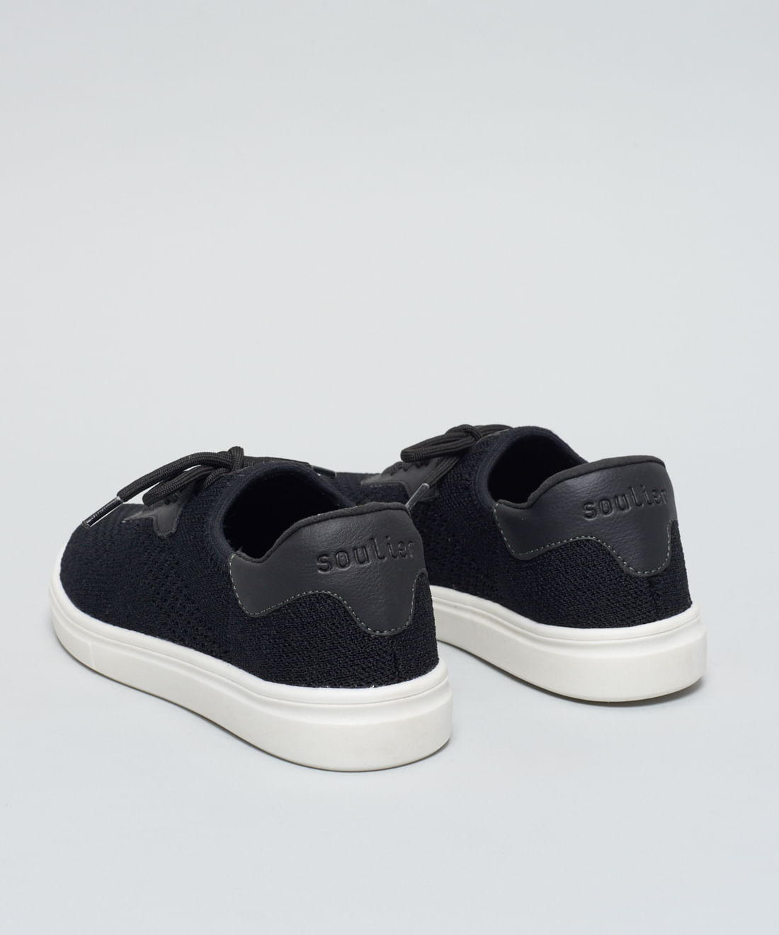 Tenis Knit Soul - Preto - Imagem 7