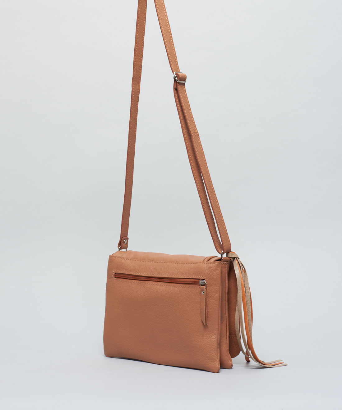 Bolsa m Couro 3 Compart Neo - Caramelo - Imagem 2