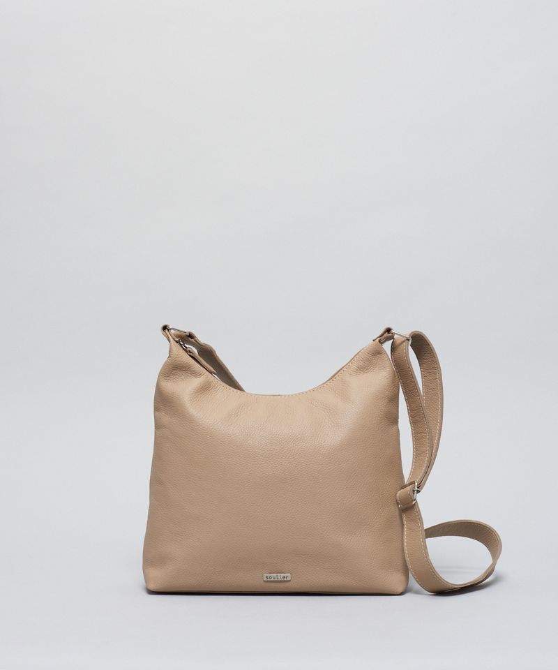 Bolsa m Couro Basica - Aveia u - aveia