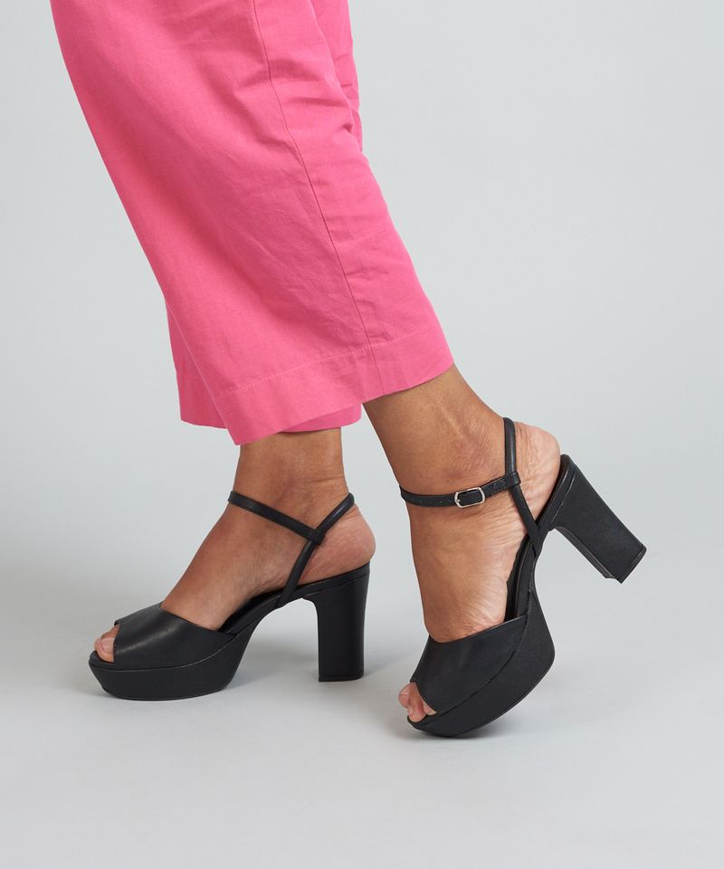 Meia Pata Soft Elegance - Preto 37 - preto