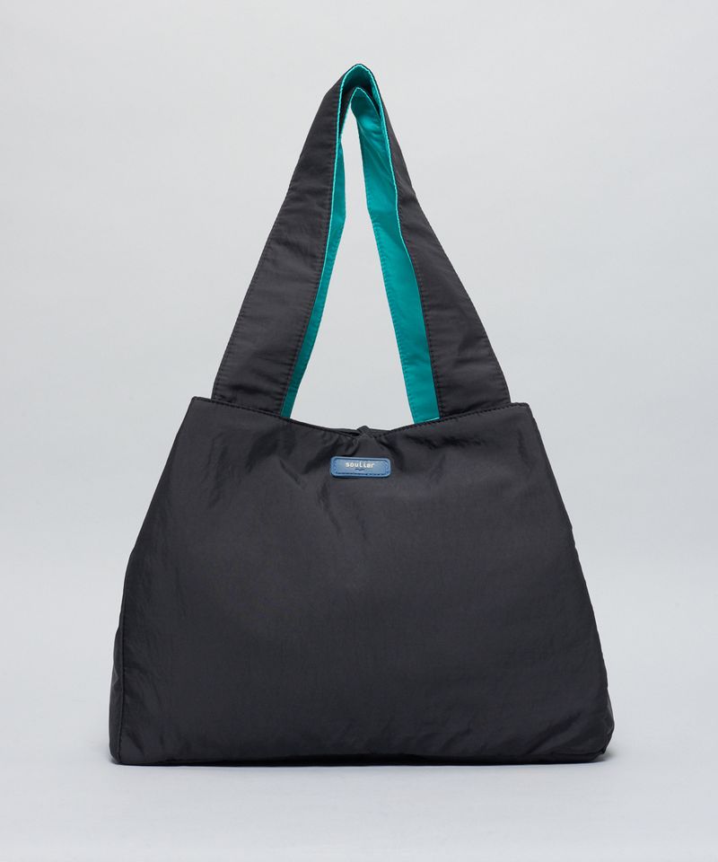 Bolsa Dupla Face Nylon - Preto u - preto