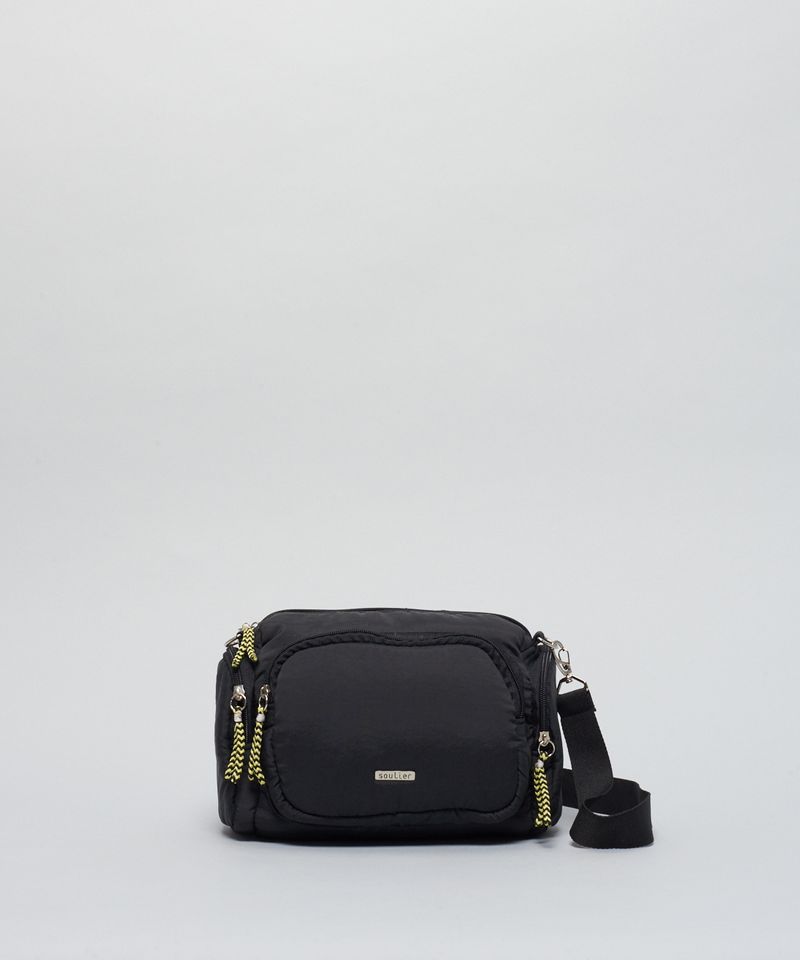 Bolsa p Nylon Maju - Preto u - preto