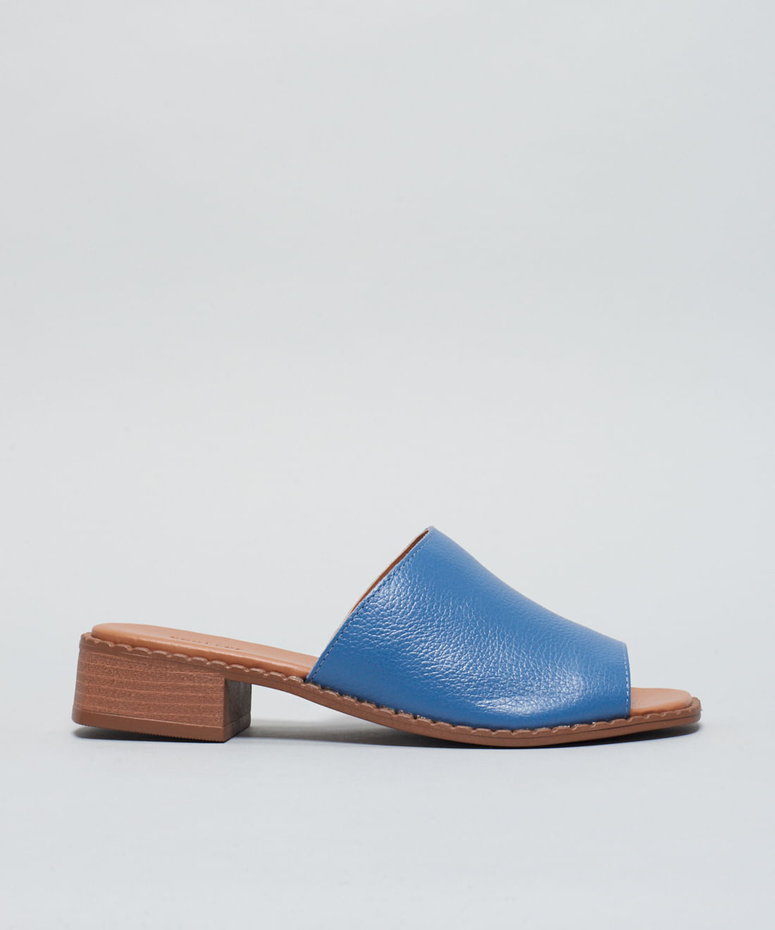 Salto Medio Mule - Denim